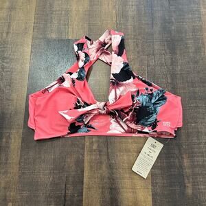 NWT Albion Fit Aussie Top Knot Swimsuit Top Size XL